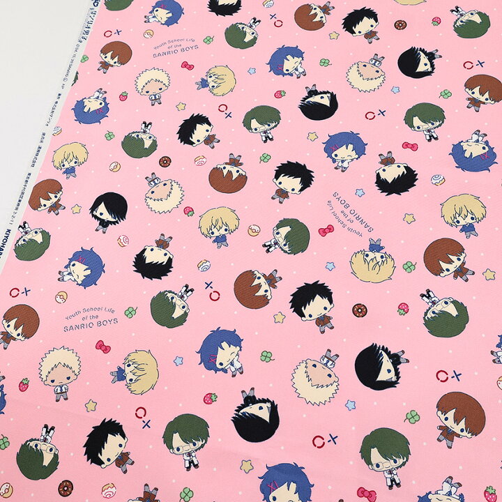 楽天市場 サンリオ男子 Boys柄 オックス 1m カットクロス 生地 布 布地 はぎれ カット布 カットクロス Sanrio キャラクター ゲーム アニメ コットン100 普通地 丈夫 かわいい かっこいい いちご リボン スター 手芸材料の通信販売 シュゲール