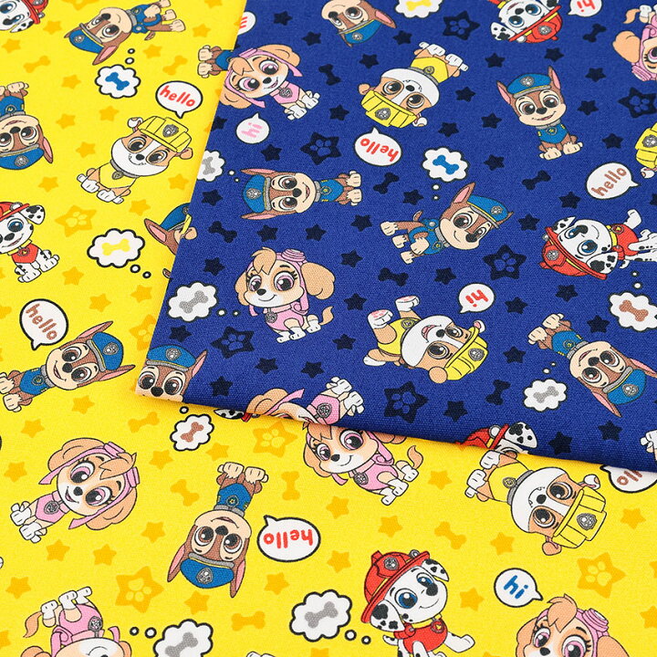 楽天市場 パウパトロール オックス 1m単位 切売り 切り売り 生地 布 布地 コットン100 キャラクター パウ パトロール いぬ イヌ 人気 青 黄色 入園グッズ 入学グッズ 新学期グッズ 女の子 男の子 かわいい 手芸材料の通信販売 シュゲール 楽天市場 パウパトロール オックス 1m単位 切売り 切り売り 生地 布 布地 コットン100 キャラクター パウ パトロール いぬ イヌ 人気 青 黄色 入園グッズ 入学グッズ 新学期グッズ 女の子 男の子 かわいい 手芸材料の通信販売 シュゲール