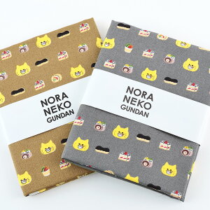 ノラネコぐんだん ノラネコスイーツ オックス 50cm カットクロス|生地 布 布地 はぎれ カット布 のらねこぐんだん コドモエ 絵本 工藤ノリコ コットン100% ケーキ 入園グッズ 入学グッズ 新