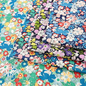 リバティプリント リバティ・ファブリックス WESTBOURNE POSY ラセンビィ・コットン 50cm単位｜リバティ 生地 切売り 切り売り 生地 布 布地 LIBERTY FABRICS リバティ ファブリックス コットン100％ 薄手 薄地 服地 花柄 フラワー柄 フラワープリント Liberty