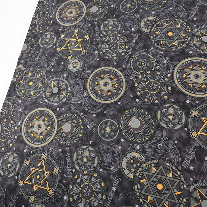 楽天市場】365FABRIC 魔法使いの部屋 魔法陣 50cm単位｜切売り 