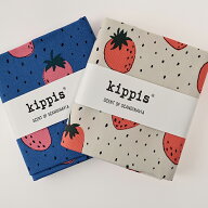 生地 布 kippis 森いちご オックス 50cm カットクロス | 布地 はぎれ カット布 キッピス かわいい 北欧調…