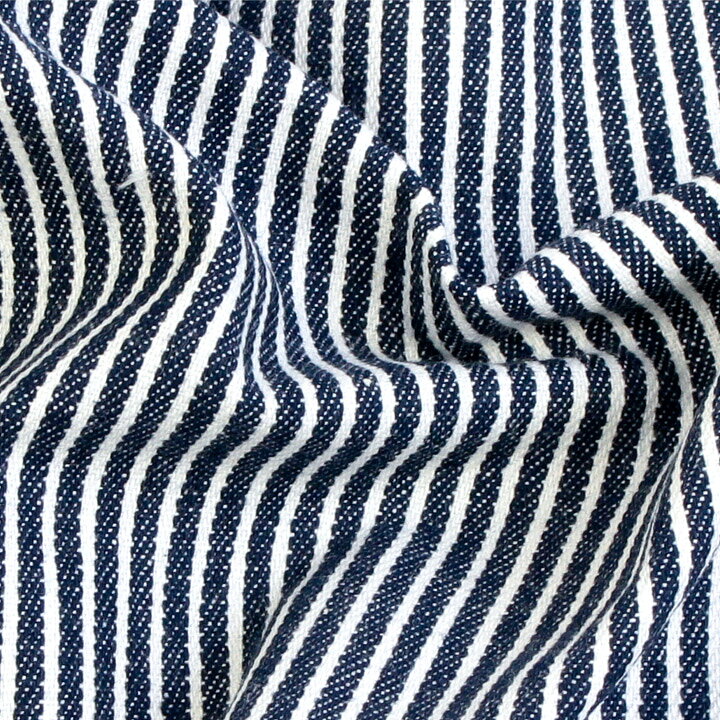 楽天市場】先染めヒッコリー 約2mm デニム調（50cm単位）｜切売り  