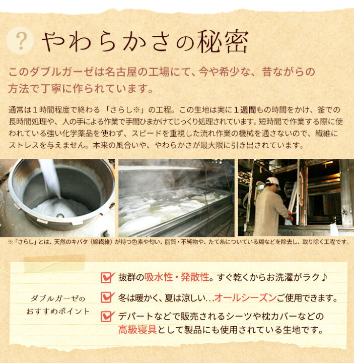 楽天市場】【卸売り】 国産やわらかコットンダブルガーゼ 日本製（1反 