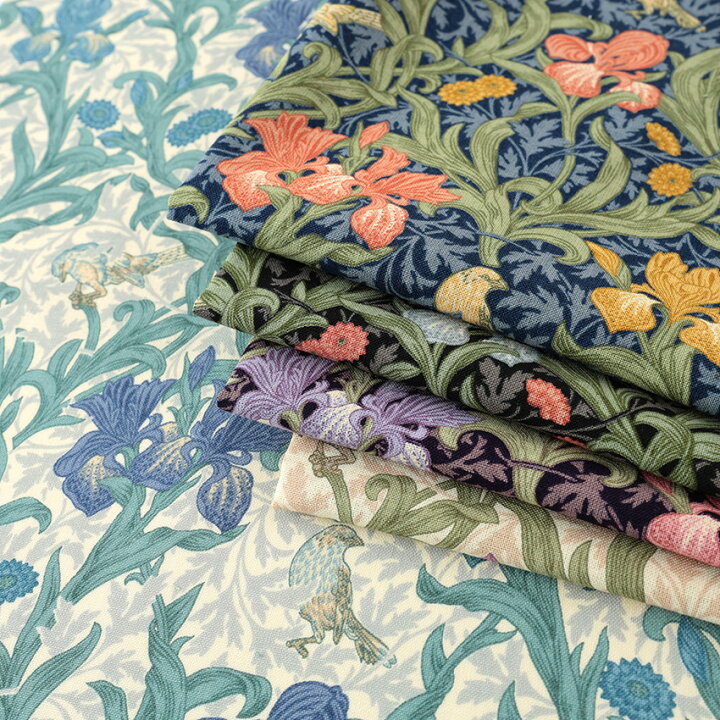 楽天市場】V&A Fabric Collection Iris シーチング 50cm単位｜切売り 