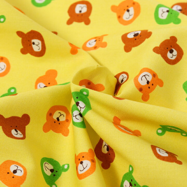 楽天市場】Animal WORLD くまちゃん ブロード 50cm単位 | 切売り  