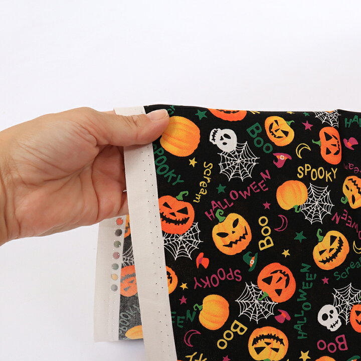 楽天市場】ハロウィンプリント1 カボチャちょうちん スケア 50cm単位 