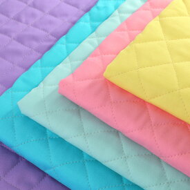 プディング 無地 オックスキルト （50cm単位）｜切売り 生地 布 布地 綿 コットン オックス キルティング 無地 入園 入学 ゆめふわ ゆめ かわいい パステル パステルカラー トーカイ