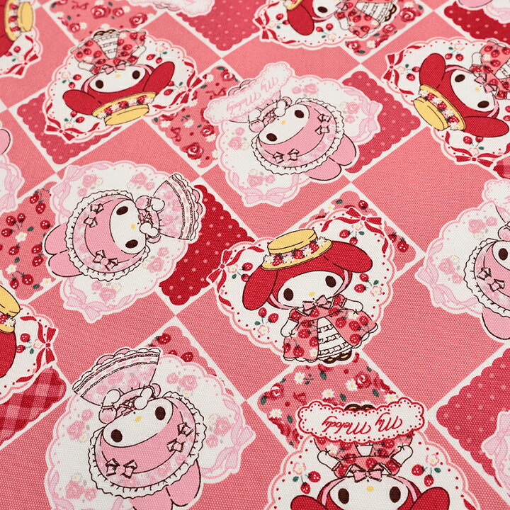 楽天市場】サンリオ マイメロディ モモメロアカメロ柄 オックス 50cm  