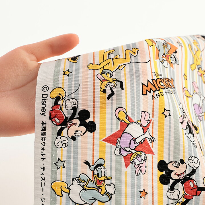 楽天市場】ディズニー ミッキー&フレンズ オックス 50cm単位｜切売り 
