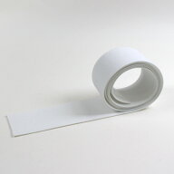 ワイドリッチゴム 巾40mm 白 （50cm単位）｜切売り 平ゴム ゴム ゴムベルト 広幅 幅広 広巾 巾広 ワイド…