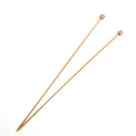 マミー　硬質玉付2本針　35cm　単品　0号・1号・2号・3号・4号・5号｜棒針 編み針 トーカイ