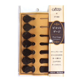 クロバー　ピコットゲージ｜タティングレース用