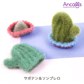 作り図 サボテン&ソンブレロ｜編み図 レシピ Ancalls Bubbly Scruby 手編み アンコール 韓国