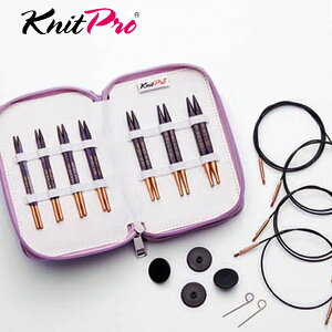 KnitPro JeADORE CUBICS(jbgvWh[)4C`(10cm) Wh[ L[rbNX֐jZbg19302