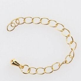 【在庫限り】アジャスターつゆ付 5個入 | 日本製 アクセサリー 留め具 調節 長さ