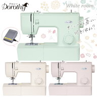 ★P11倍 6/26 12時まで★ Dorothy ドロシーミシン write room | ミシン 本体 初心者 電動ミシン くすみカ…