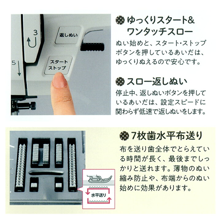 楽天市場】☆ミシン特別価格 4/27 9時まで☆ ジャノメ コンピューター 