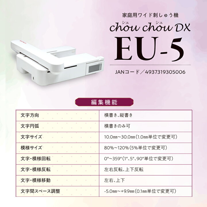 楽天市場】☆8000円CPあり 4/2 12時まで☆ 刺しゅう機 シュシュ 