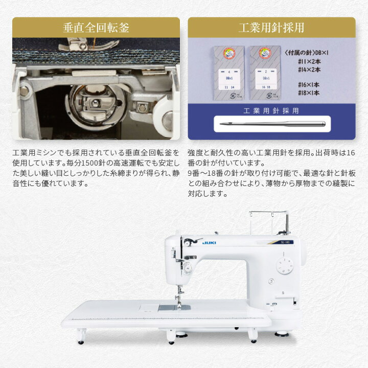 楽天市場】☆6000円CPあり 6/27 12時まで☆ JUKI 職業用 ミシン SL-100  