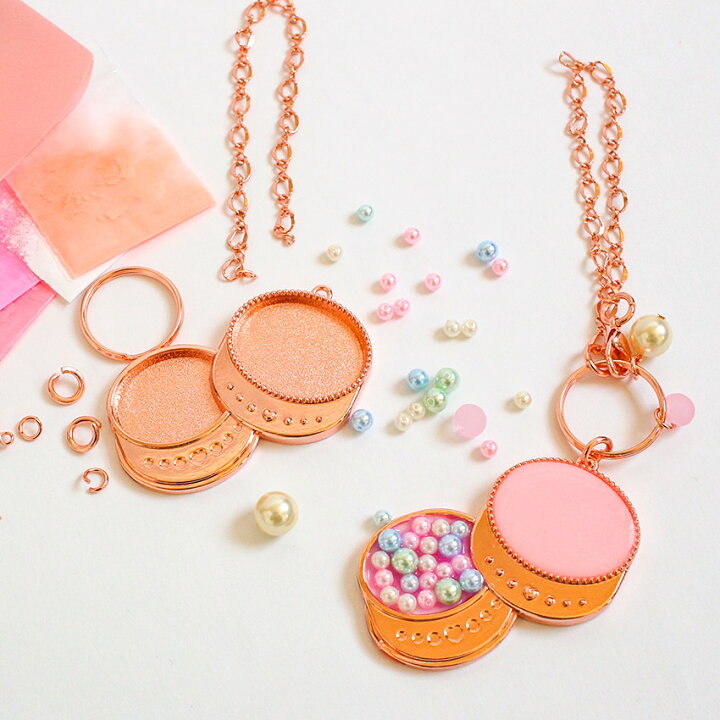 楽天市場】fancy cosme バッグチャームキット ボールチーク | レジン 