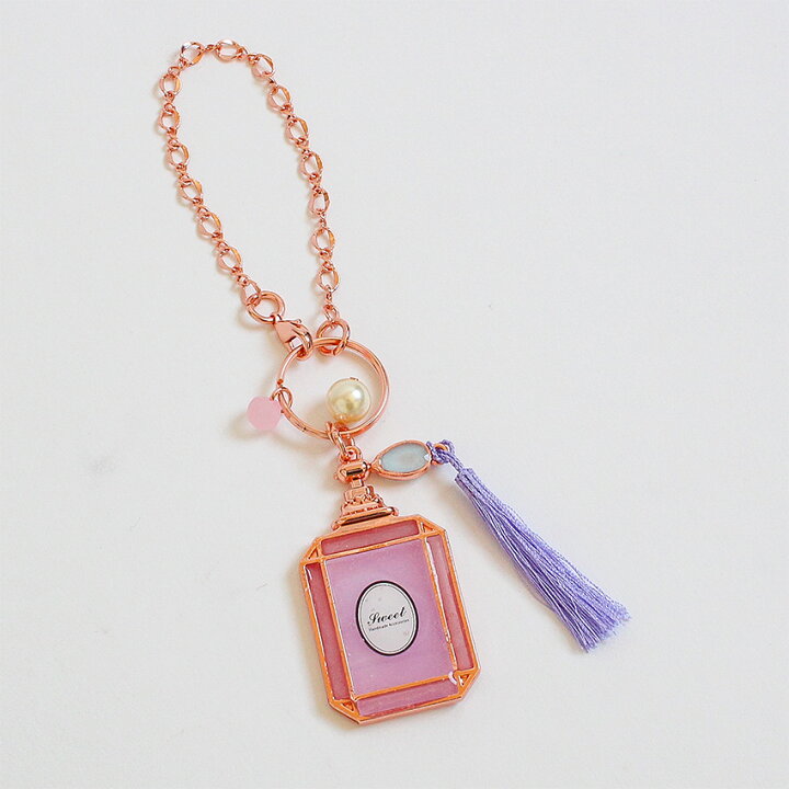 楽天市場】fancy cosme バッグチャームキット パフューム | レジン 