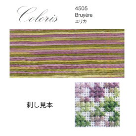 刺繍 刺しゅう糸 DMC 25番 Coloris（コロリ） FloWer 4505 エリカ