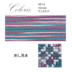 刺繍 刺しゅう糸 DMC 25番 Coloris（コロリ） ToWn 4514 ヴェネチア