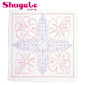 刺繍 キット チューリップ 刺し子 花ふきん SASHIKO WORLD Hawaii ハイビスカス
