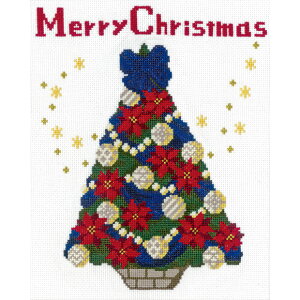 HhJ hJ Lbg IpX Christmas Cross stitch kit ̃c[ y[։z