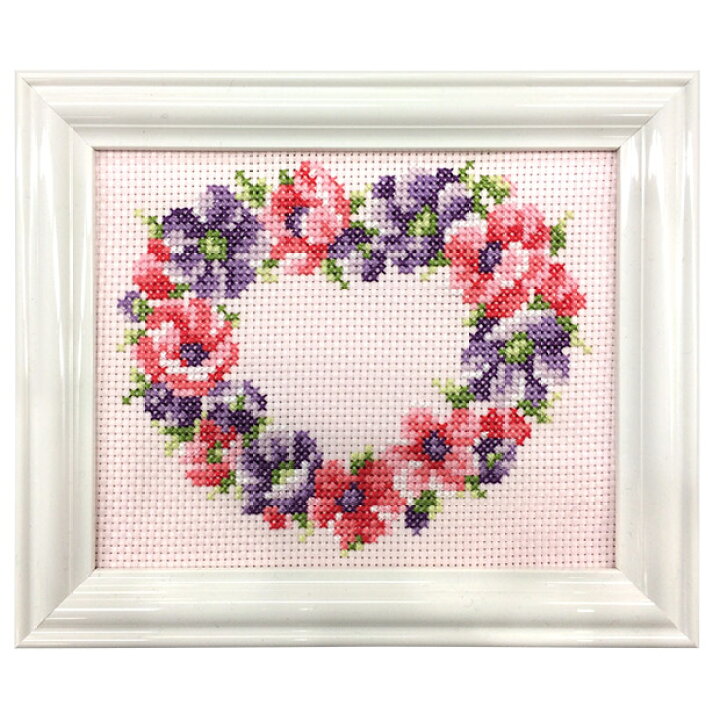 楽天市場】刺繍 キット COSMO（ルシアン） 四季折々の花だより 2月  