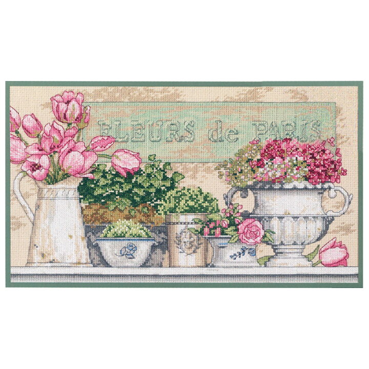 楽天市場】刺繍 輸入キット Dimensions クロスステッチキット Flowers 