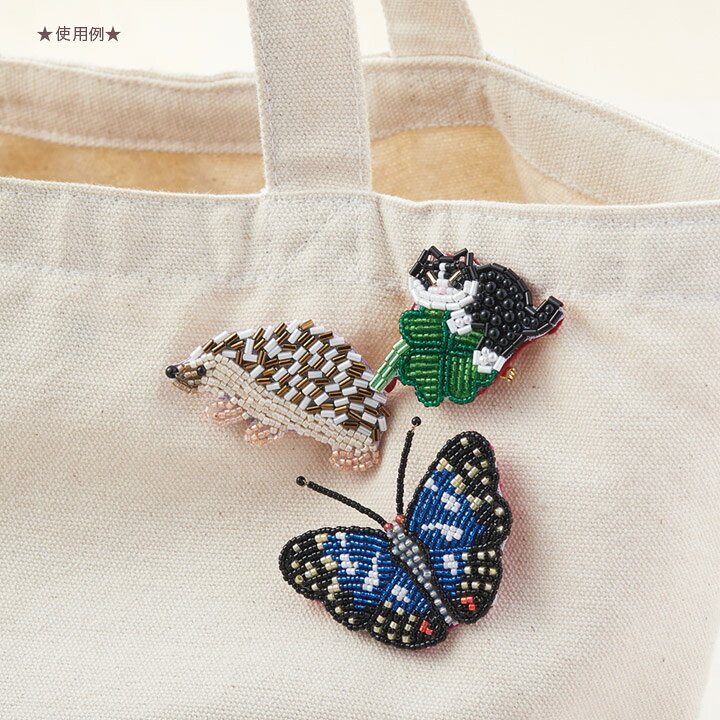 楽天市場】トーホー ビーズ刺繍で作る ブローチキット ラッキーねこ 