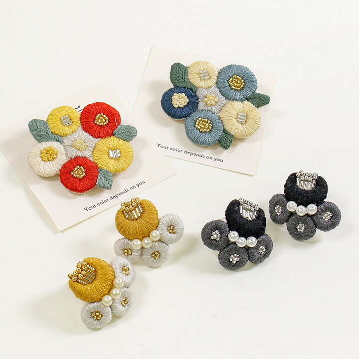 楽天市場 オリジナルpush 刺繍 K Omonoさん 小さなお花の刺しゅうキット Floret Garden ブローチ Red Blue ビーズ刺繍 花のブローチ ブローチキット 手芸材料の通信販売 シュゲール 楽天市場 オリジナルpush 刺繍 K Omonoさん 小さなお花の刺しゅうキット Floret Garden ブローチ Red Blue ビーズ刺繍 花のブローチ ブローチキット 手芸材料の通信販売 シュゲール