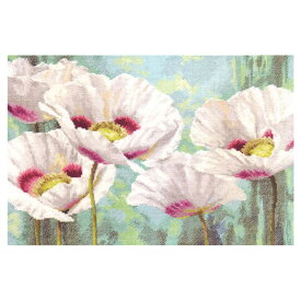 刺繍キット ALISA アリサ 2-38 White poppies ホワイトポピー クロスステッチキット 輸入 キット