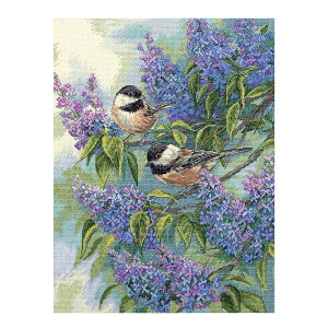 hJLbg Dimensions fBW 35258 Chickadees and Lilacs VWEJƃCbN b NXXeb` Lbg GiK