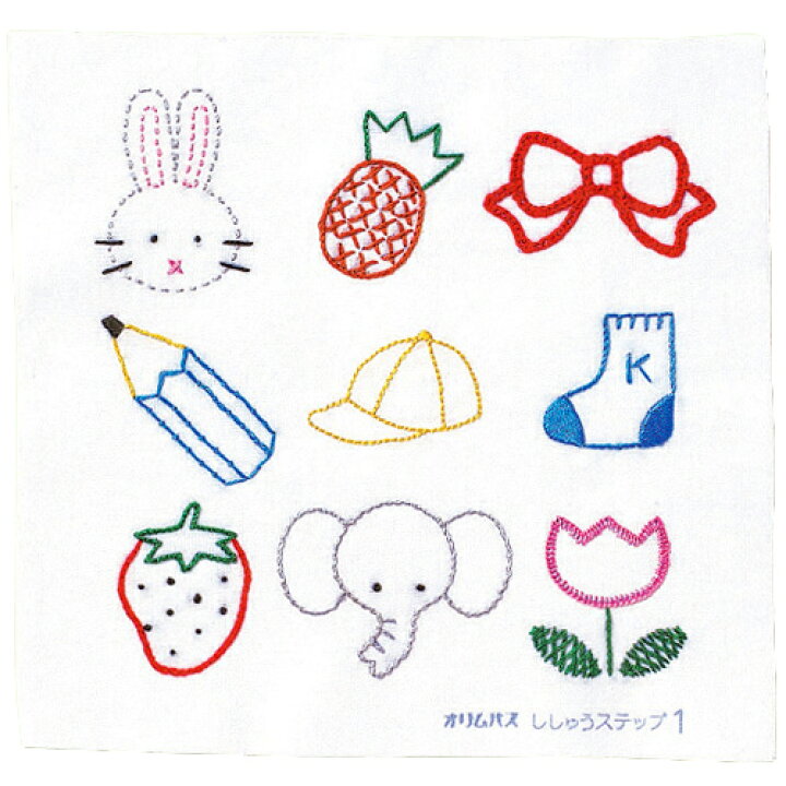 楽天市場】刺繍 刺しゅうキット オリムパス フランス刺しゅう基本 