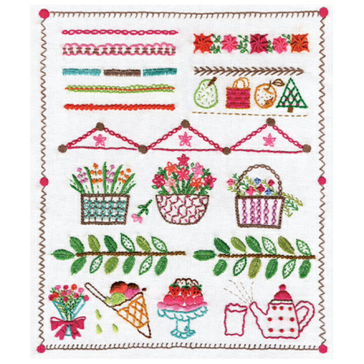 楽天市場】刺繍 刺しゅうキット オリムパス フランス刺しゅう基本 