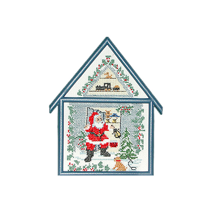刺しゅう 輸入キット O.O.E. 税込 Choose Santa Claus クリスマス デンマーク 刺しゅうキット gift メール便可 刺繍 メーカー公式