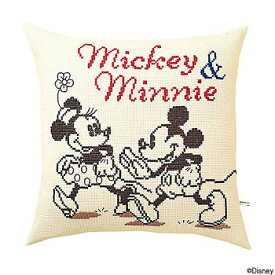 刺繍 刺しゅうキット オリムパス キャラクター ミッキー＆ミニー 【メール便可】【Disneyzone】