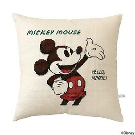 刺繍 刺しゅうキット オリムパス キャラクター ミッキーマウス ベージュ 【メール便可】【Disneyzone】