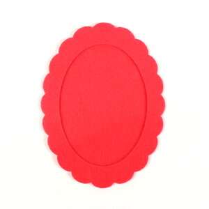 hJ hイz RICO Felt frame azalea oval 15×20cm y[։zhJg y