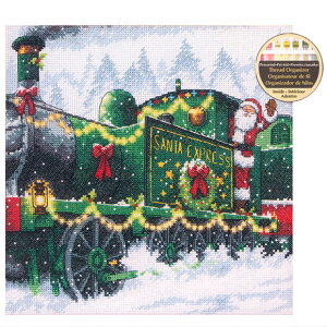 �h�J �A���L�b�g Dimensions 70-08918 �N���X�X�e�b�`�L�b�g Santa Express�N���X�}�X �h�J�L�b�g