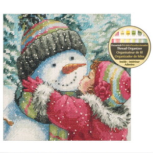 �h�J �A���L�b�g Dimensions 70-08833 A Kiss for Snowman �X�m�[�}���ɃL�b�X�I�y���[���։z