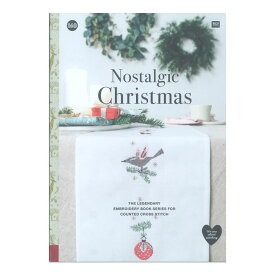 刺繍 図案集 RICO Nostalgic Christmas No.168｜クリスマス クロスステッチ クリスマスリース