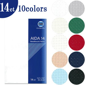 �h�J �h���イ�z RTO AIDA Needlework 14ct 39×44cm �y���[���։z