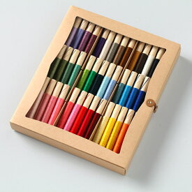 刺繍 刺しゅう糸 フジックス ソワエ（25番 シルク糸）単色45色紙箱セット