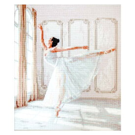 ◎刺しゅうPUSH！◎刺繍 LETISTITCH 901 Ballerina バレリーナ｜バレエ チュチュ レティスティッチ 英国 ロンドン