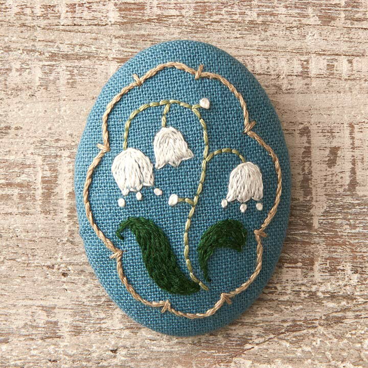 楽天市場】刺繍 COSMO ボタニカル刺しゅう No.92901すずらんの 