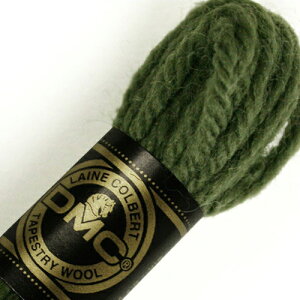 刺しゅう糸 DMC 4番 グリーン系 タペストリーウール 7396|ししゅう糸 刺繍糸 ディー・エム・シー DMCの糸 ウール糸 タペストリー糸 ニードルポイント